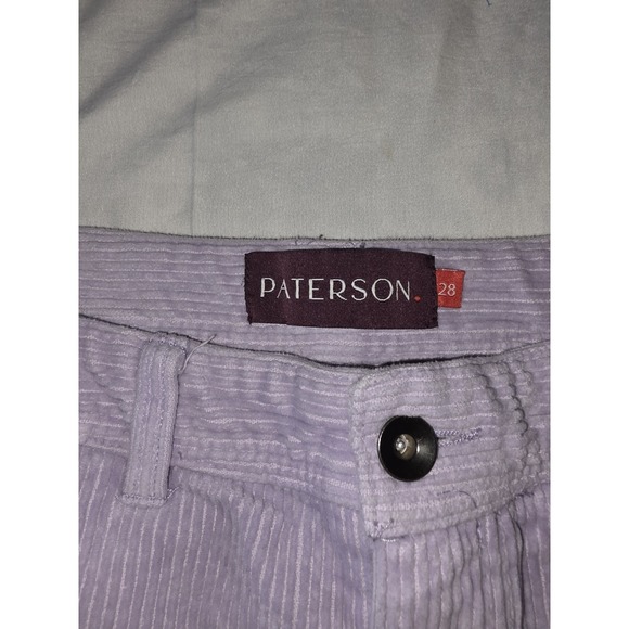 Patterson Wide Leg Wide Corduroy, Size 28 Waist 30" , Inseam 26" . Lavender ... - Picture 5 of 8